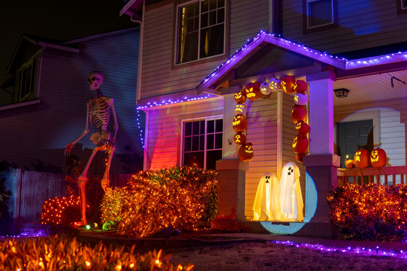 Ignite Halloween Lighting Installation Services