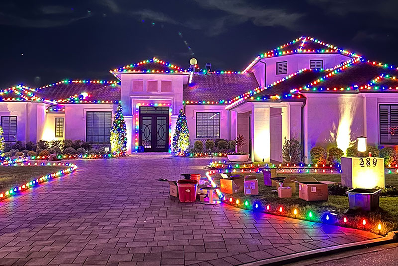 Ignite Christmas Lighting Residential Exterior Rooflines