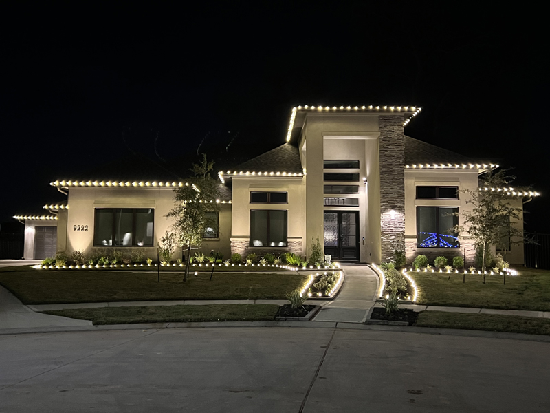 Ignite Christmas Lighting Commercial Exterior Sidewalk Lights