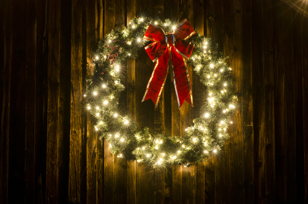 Ignite Christmas Lighting Commercial Wreath